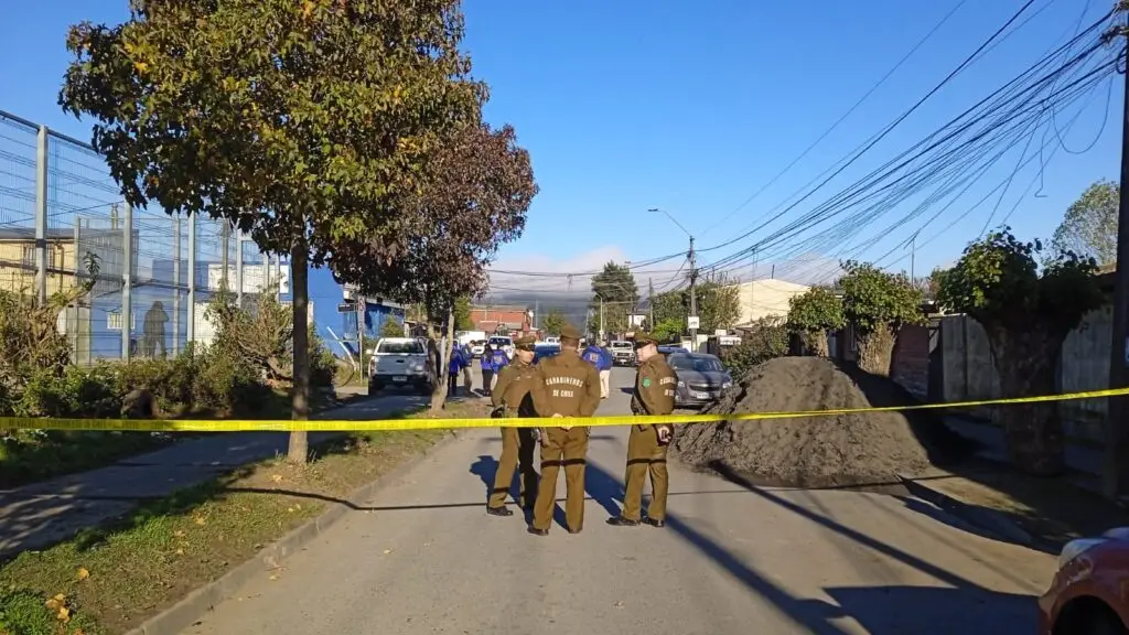 Hallan dos cuerpos baleados en un auto en Concepción