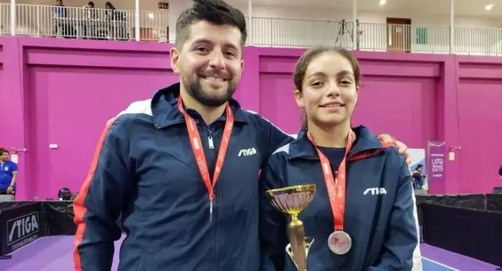Tenimesista curicana Sofía Pérez se prepara para el circuito mundial de Río de Janeiro