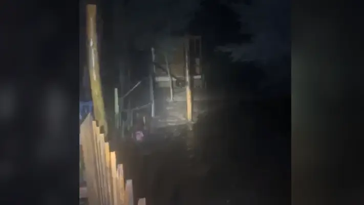 Vecinos evacuaron sector de El Radal por crecida de ríos