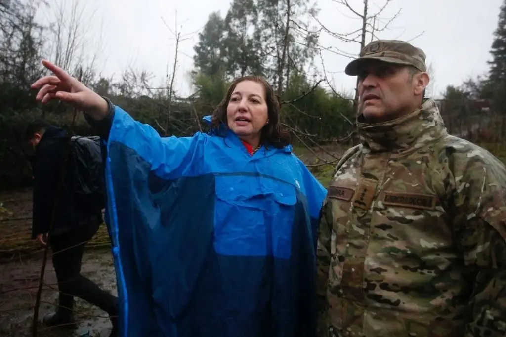 Senadora Vodanovic pidió al ministerio de Defensa mayor dotación de FF.AA. en el Maule por emergencia tras temporal