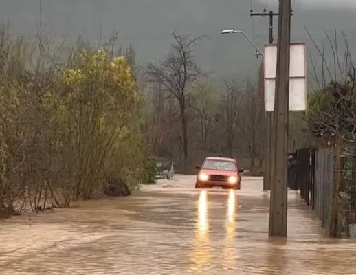 Senapred ordena evacuar sector de Chequenlemu en Curicó