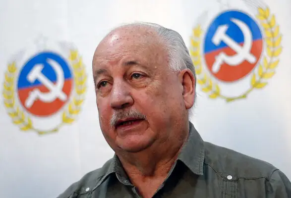 Murió Guillermo Teillier, presidente del Partido Comunista