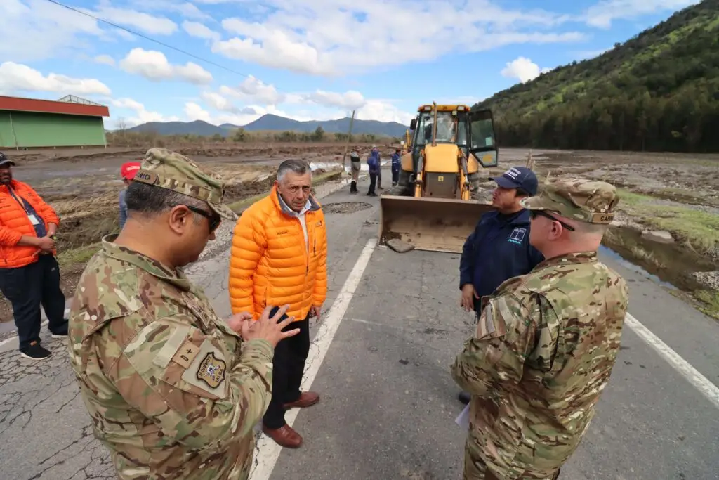 Comienzan trabajos de reposición de la Ruta J-60 de la comuna de Rauco