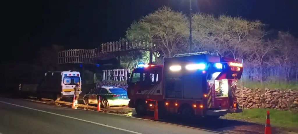 Equipos de emergencia realizan búsqueda de persona desaparecida en La Huerta