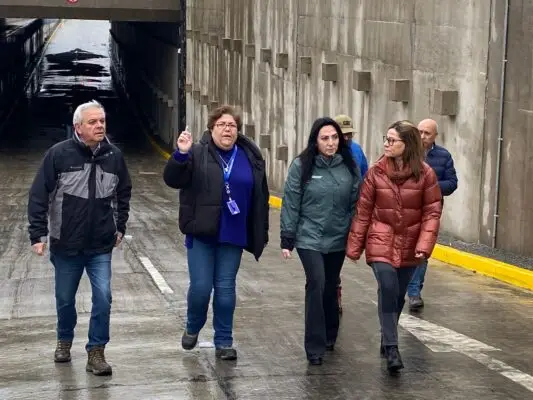 Autoridades abrieron el paso bajo nivel de la 6 Sur en Talca