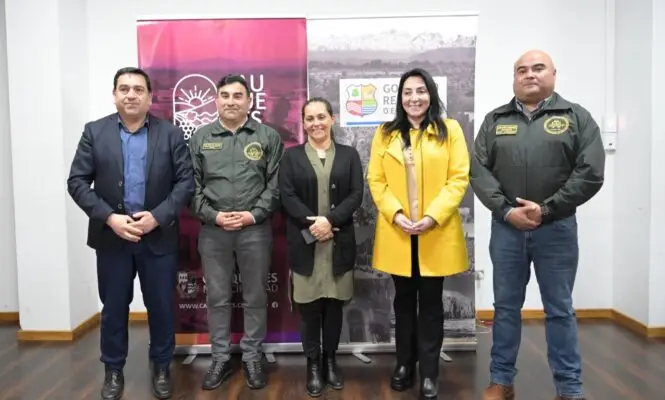 Gobierno Regional del Maule y municipio de Cauquenes coordinan proyecto de chalecos anticorte para gendarmes
