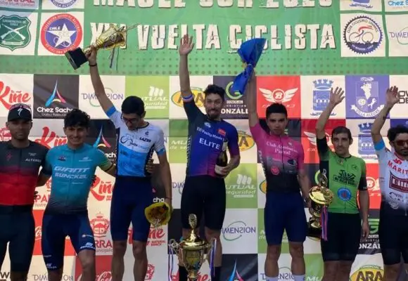 Curicó se adueñó del podio en la Vuelta Ciclista Maule Sur