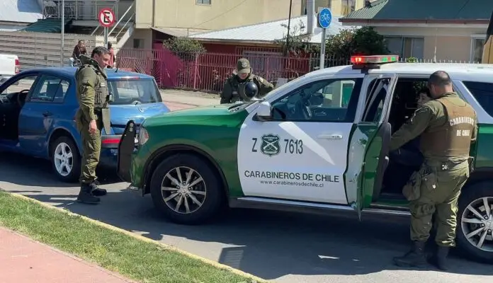 Detenido conductor que evadió control policial en Sarmiento