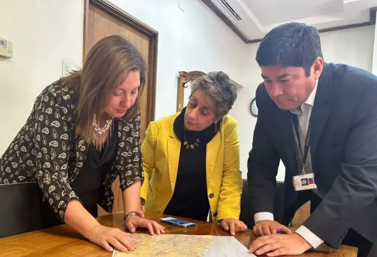 Senadora Vodanovic se reunió con ministros para gestionar soluciones en conectividad y prevención en el Maule