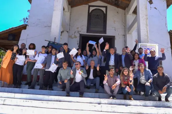 Jóvenes de Licantén fueron certificados como guías de naturaleza