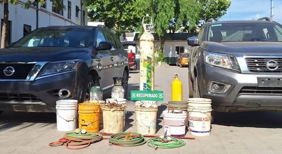 Recuperan vehículos robados en Temuco: hay un curicano detenido