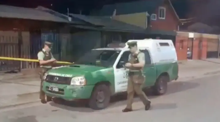 Hombre es asesinado a puñaladas en la vía pública en Talca