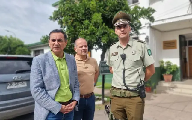 Alcalde de Curicó destacó trabajo conjunto del municipio y Carabineros para frustrar millonario robo a banco