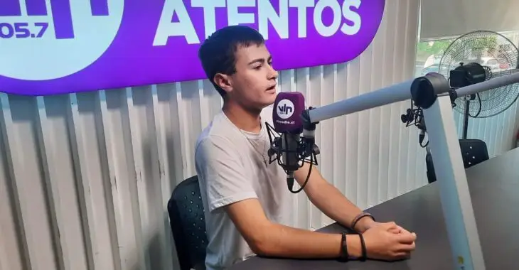Alumno curicano destacado en la PAES 2023 conversó con VLN Radio