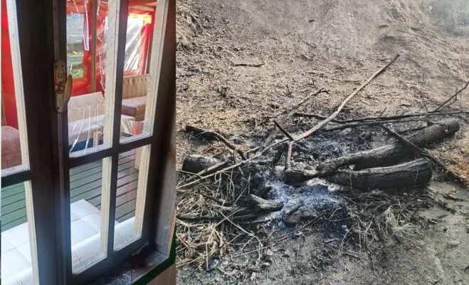 Denuncian robo y encendido de fogatas en el Parque Cerro Condell