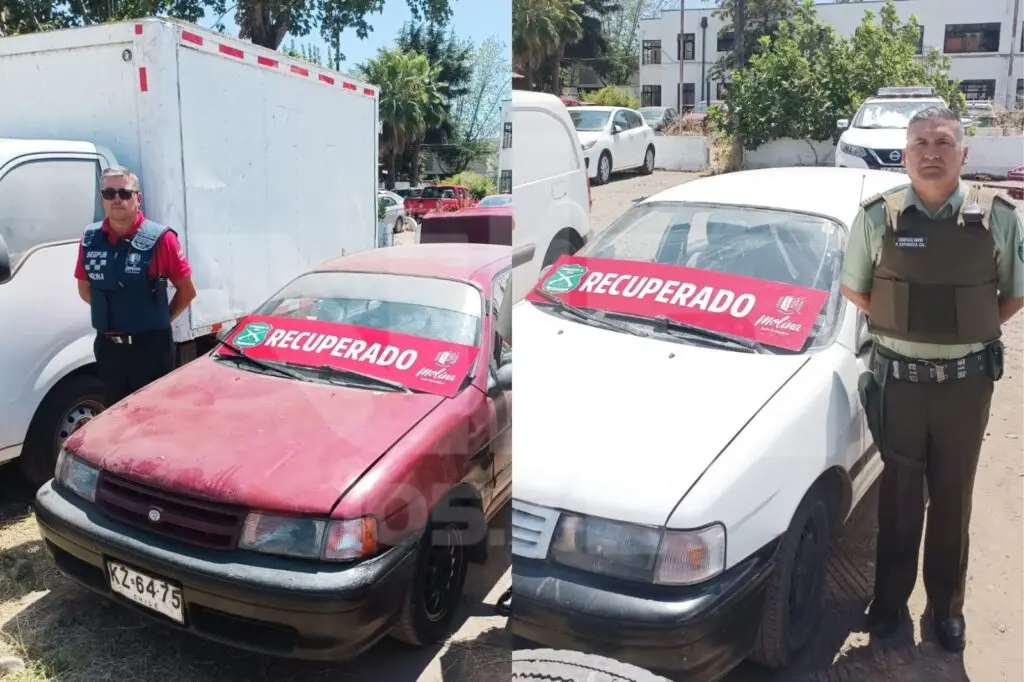 Aclaran robo de dos Toyota Tercel sustraídos en Molina y Curicó