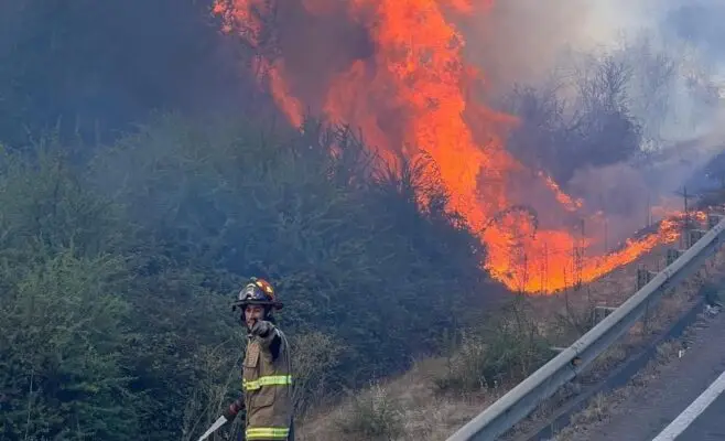 Suspenden tránsito por la Ruta J-60 por reactivación de foco en Orilla de Navarro