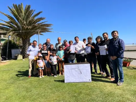Autoridades de Gobierno anuncian reposición de protección costera en sector La Pesca en Licantén