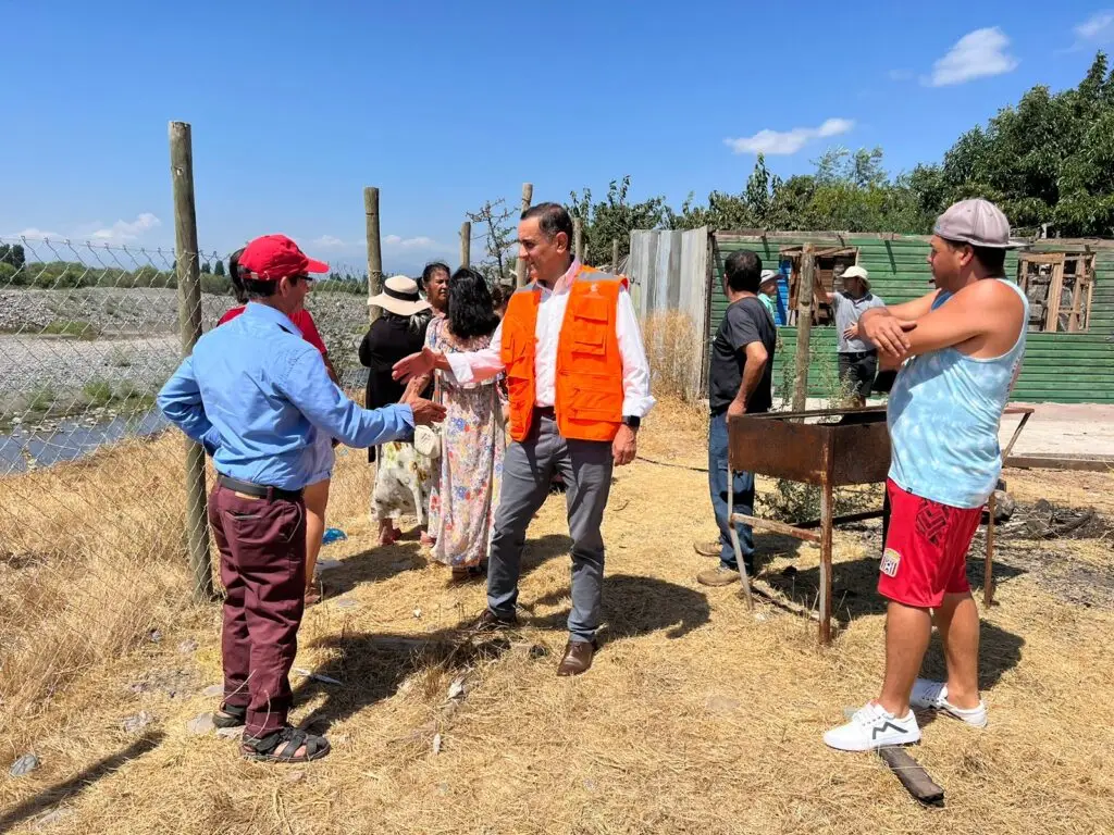 Empresa Icafal ejecutará obras en Rincón de Sarmiento para recuperar defensa fluvial del río Teno