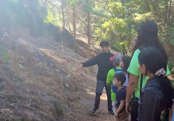 Siguen las actividades en el cerro Carlos Condell de Curicó