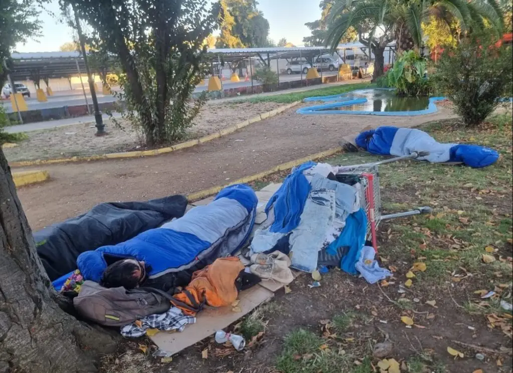 Seguridad Pública y Carabineros de Curicó retiraron a personas en situación de calle que ocupaban espacios de la ciudad