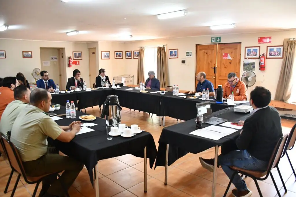 Consejo de Seguridad Pública de Sagrada Familia abordó plan de trabajo 2024