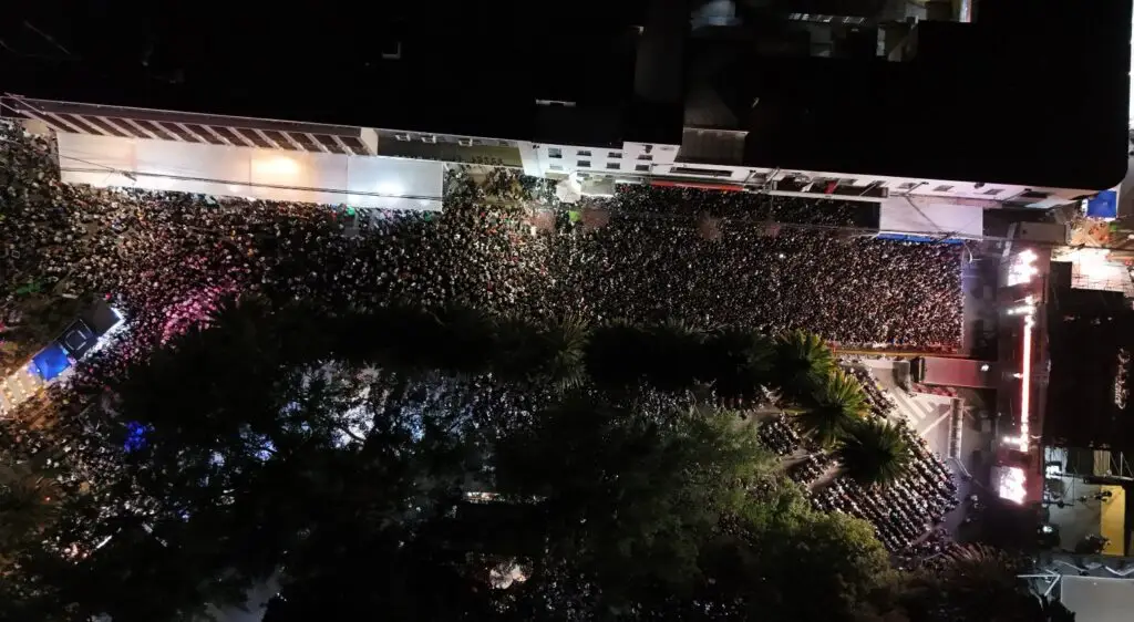 Fiesta de la Vendimia de Chile 2024 reunió a 280 mil personas en la Plaza de Armas de Curicó