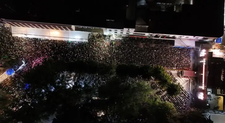 Fiesta de la Vendimia de Chile 2024 reunió a 280 mil personas en la Plaza de Armas de Curicó