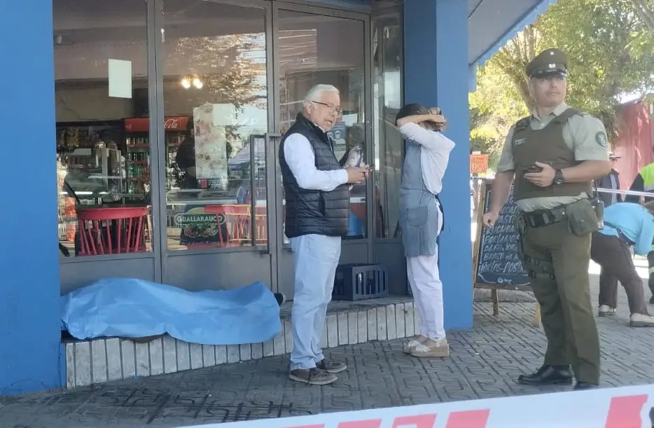 Persona en situación de calle falleció frente al Terminal de Buses de Curicó