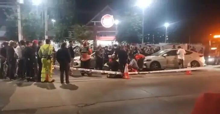 Carabinero muere tras balacera en Quinta Normal: Uniformado estaba con su esposa e hijo