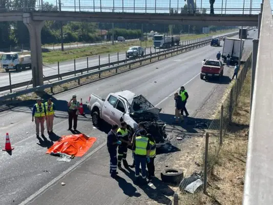 Joven ingeniero curicano fallece en accidente carretero frente a Romeral