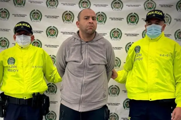 Policía de Colombia detalló detención de imputado por homicidio de Carabinero