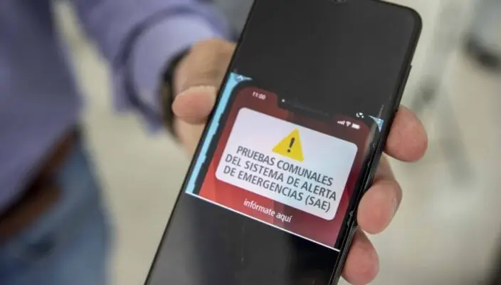 SENAPRED retoma pruebas de alerta de emergencia SAE en el Maule