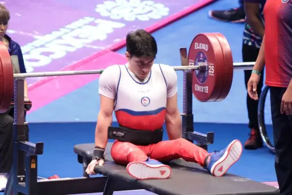 Diego Silva finalizó cuarto en la Copa Mundo de Para Powerlifting de Acapulco