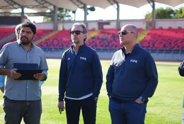 Mundial Sub 20: Representantes FIFA visitaron el Estadio Fiscal de Talca
