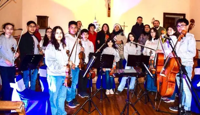 Día de la Madre: Llovizna amenizó presentación sinfónica en el Santuario de Paula de Hualañé