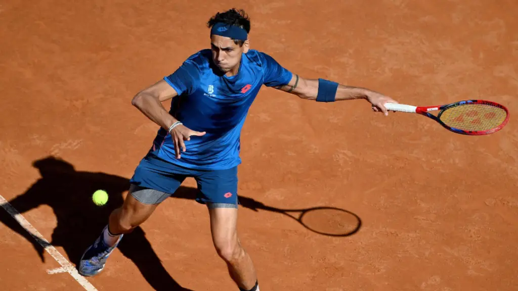 Alejandro Tabilo se despidió del Master 1000 de Roma ante Zverev
