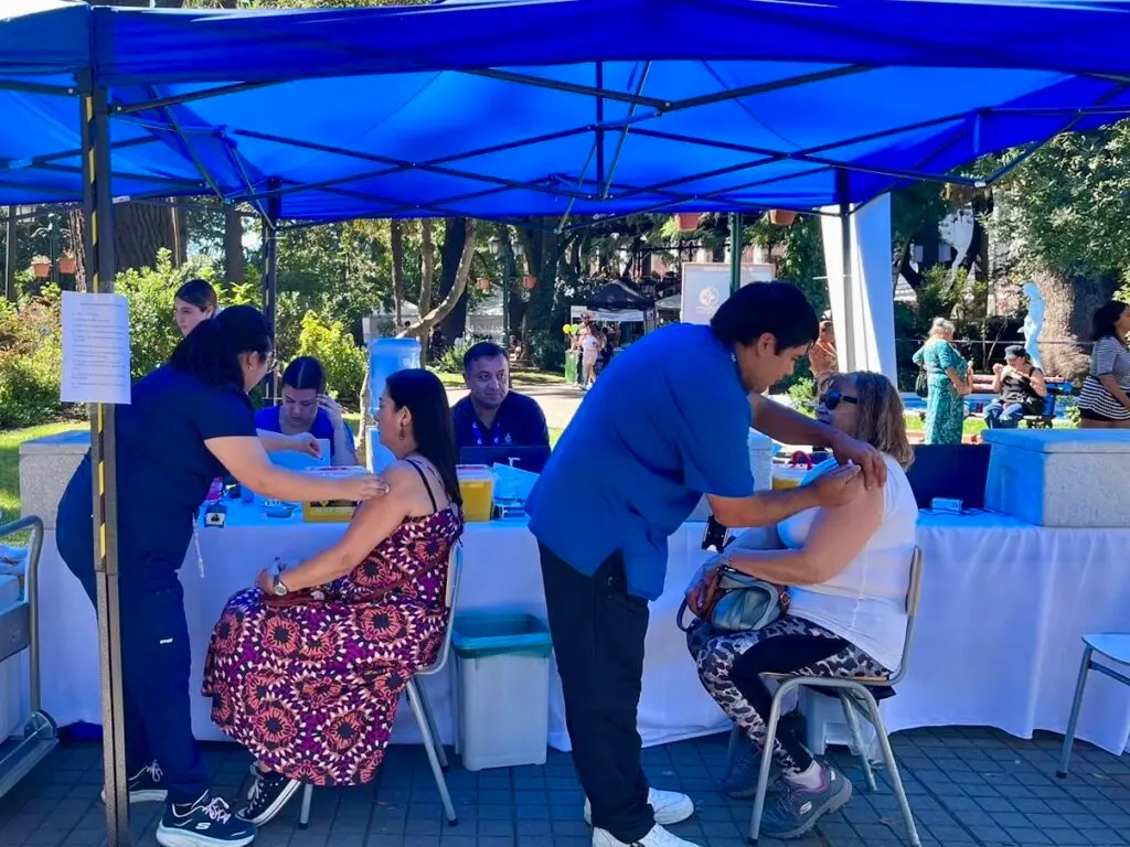 Curicó registra casi 56 mil personas vacunadas contra la influenza