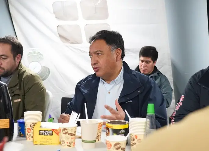 Alcalde de Licantén reporta balance comunal tras frente lluvioso