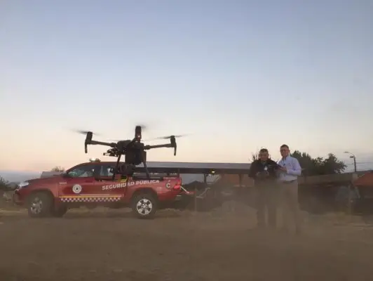 La caída del dron municipal en Curicó: El tema del que nadie quiere hablar