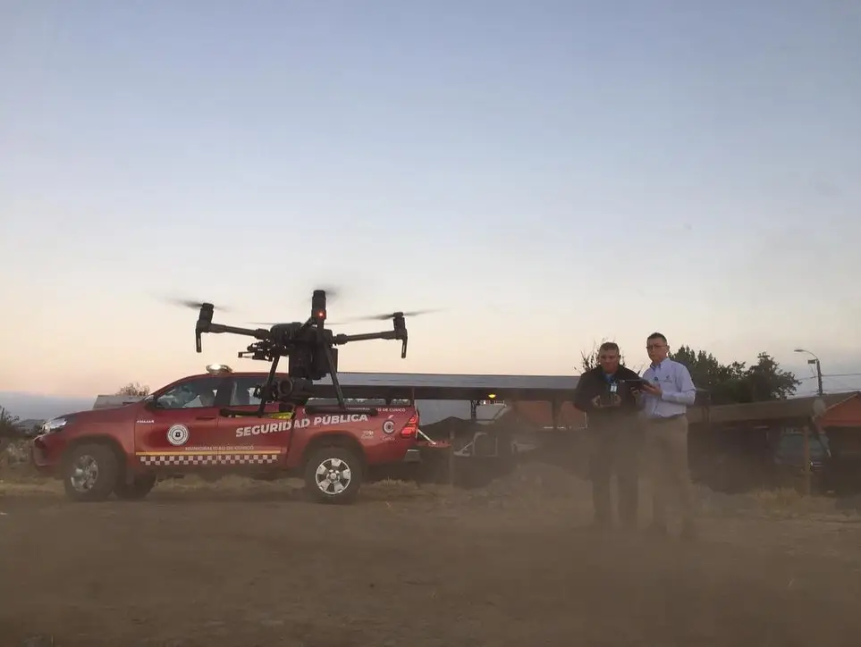 La caída del dron municipal en Curicó: El tema del que nadie quiere hablar