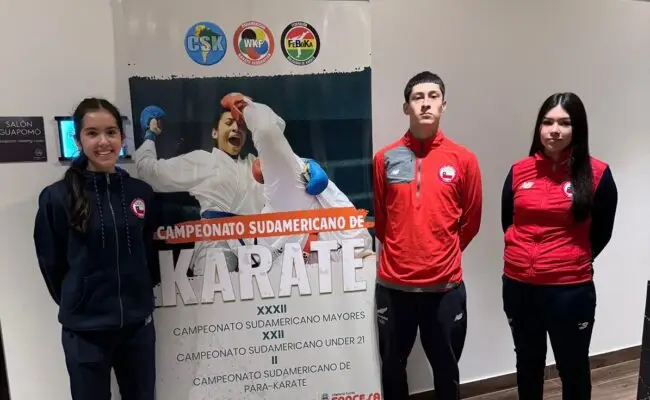 Comienza el sueño maulino en sudamericano de karate en Bolivia