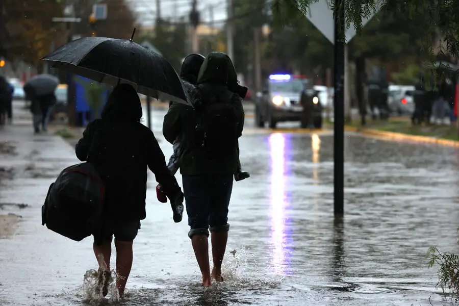 Senapred decretó Alerta Temprana Preventiva por sistema frontal que ingresó este lunes al Maule