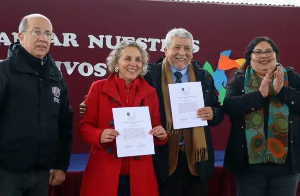 Fundación CRATE donó terreno para ampliar instalaciones de Escuela Luis Maldonado Boggiano de Itahue