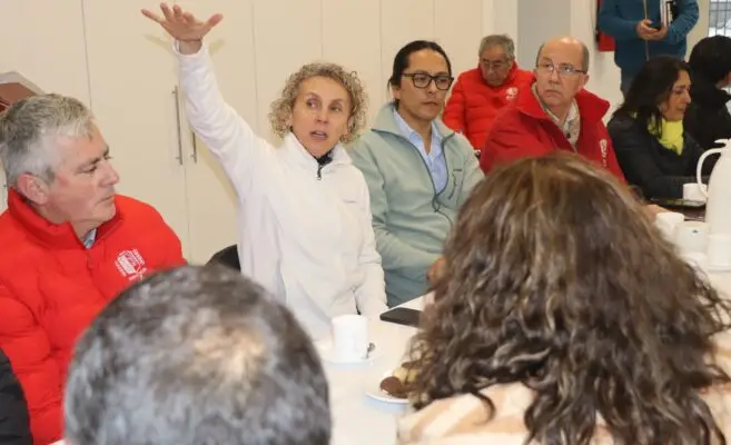 Cogrid comunal de Molina analizó posibles riesgos ante pronóstico de lluvias intensas