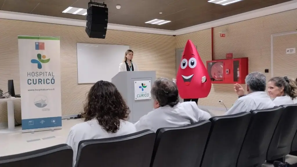 Hospital Provincial de Curicó tiene un 33% de donaciones de sangre