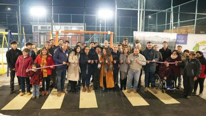 Vecinos del sector Inmaculada Concepción de Hualañé cuentan con nueva plaza y multicancha