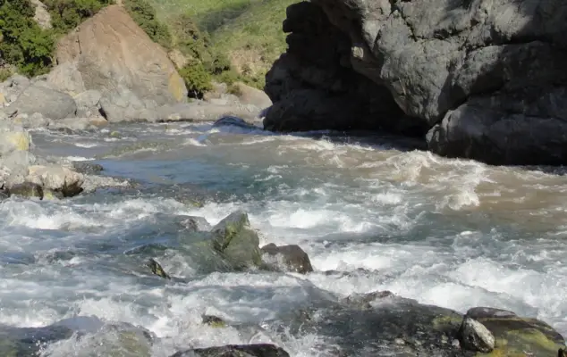 Encuentran cuerpo de hombre en ribera de río Teno en Romeral