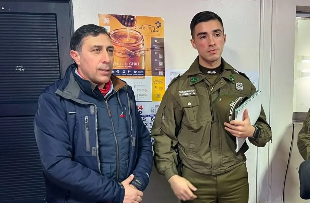 Alcalde de Romeral sostuvo reunión de coordinación con nuevo jefe de la Tenencia de Carabineros