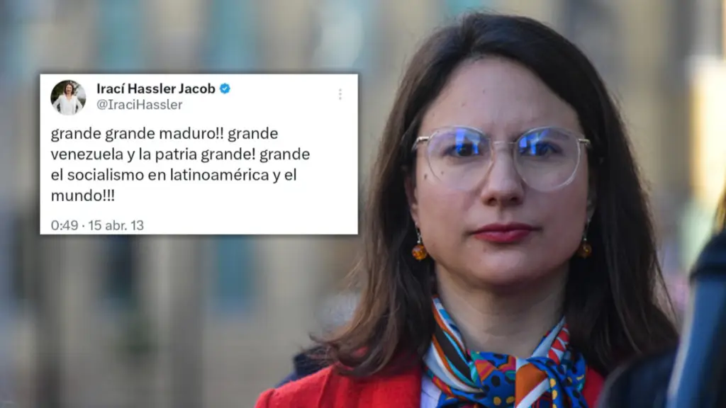 Irací Hassler: "No tengo ninguna admiración particular por Nicolás Maduro"